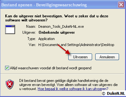 Daemon tools