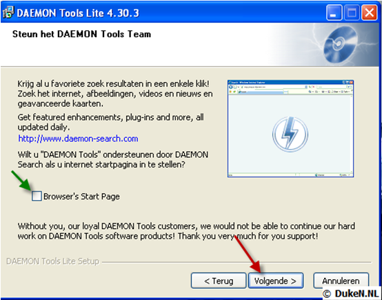 Daemon tools