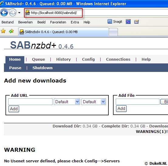 Sabnzbd