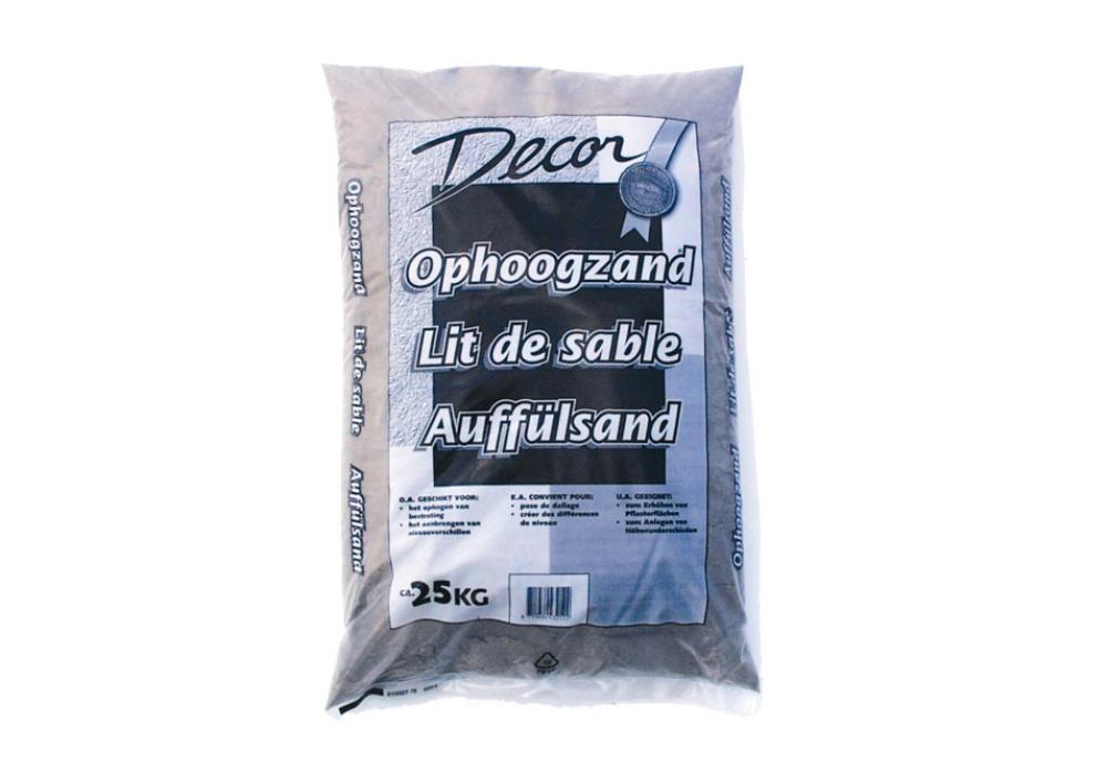 Afbeeldingsresultaat voor ophoogzand zakken