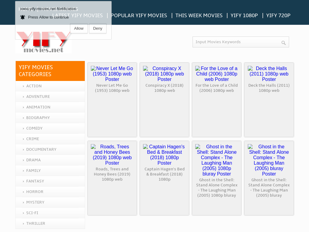 Meer informatie over "yify-movies.net"