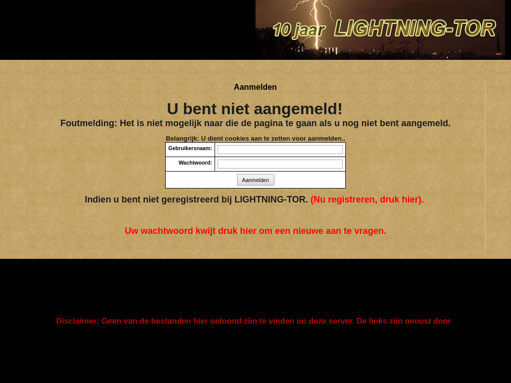 Meer informatie over "lightning-tor.org"