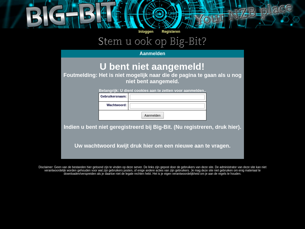 Meer informatie over "offline - big-bit.org"