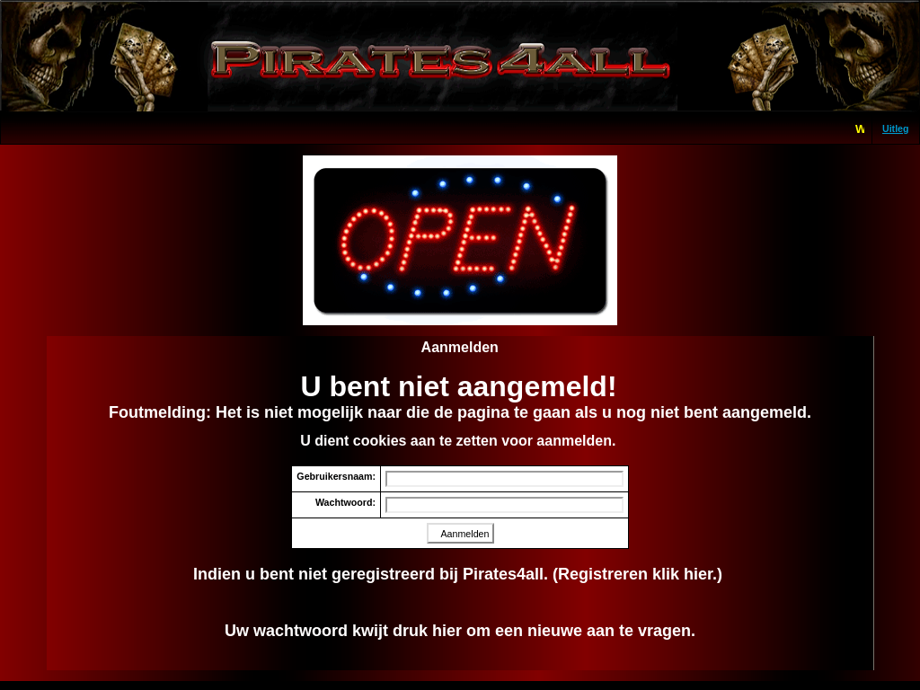 Meer informatie over "offline - pirates4all.xyz"