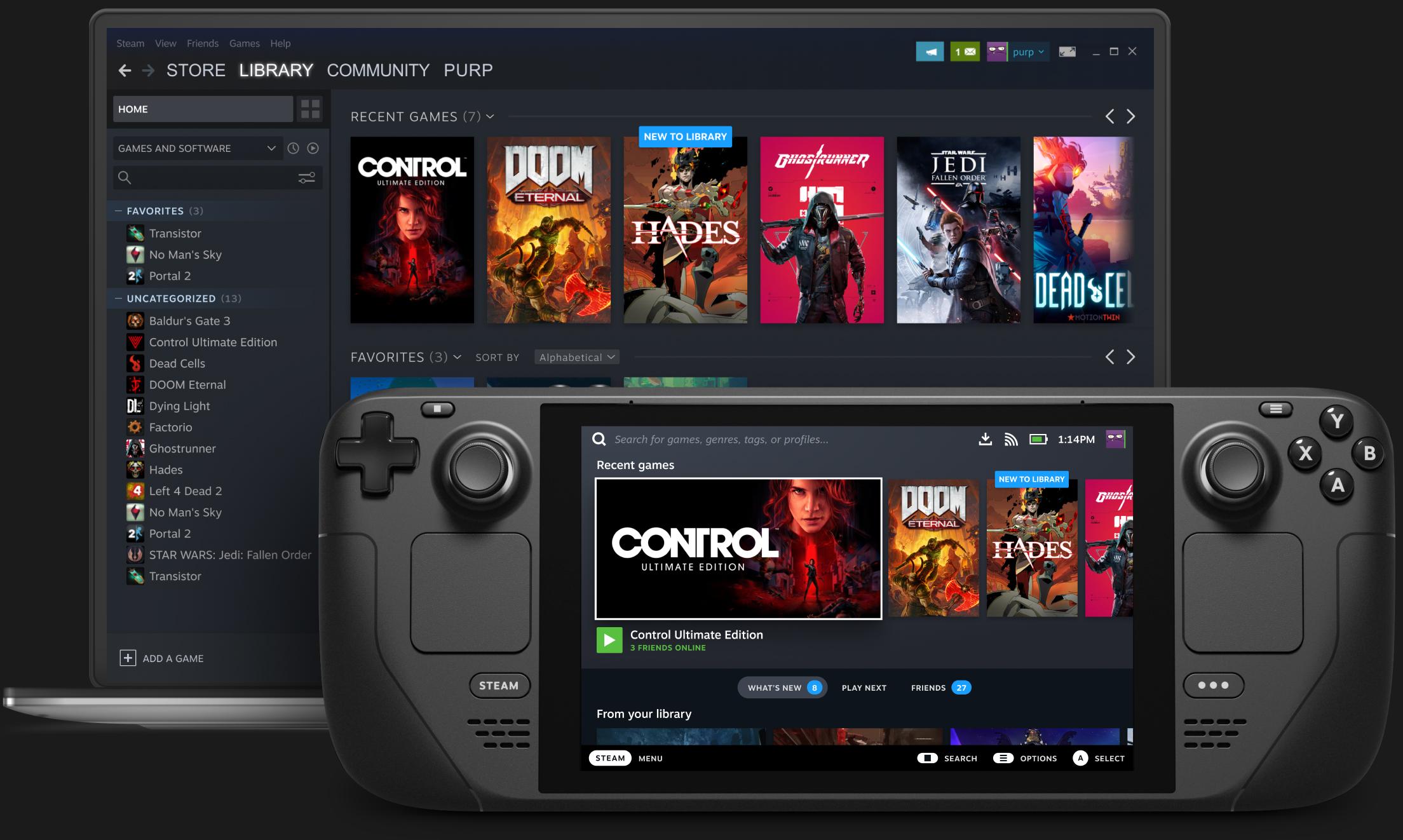 Meer informatie over "Steam Deck: alles over de draagbare console van Valve"