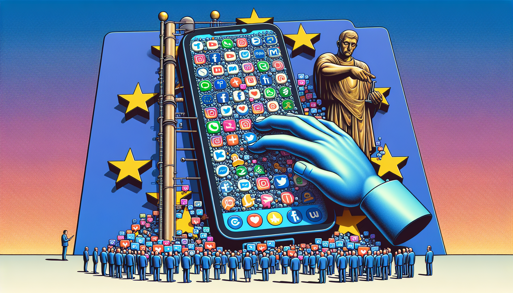 Meer informatie over "EU wil betuttelende regels tegen eindeloos scrollen op smartphone"
