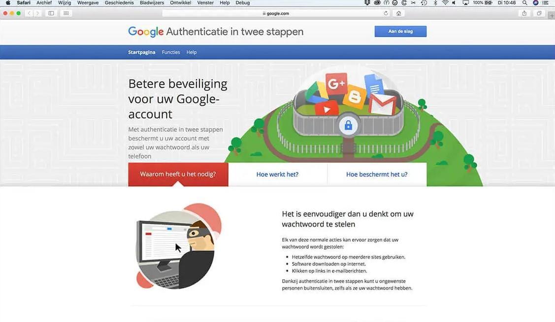 Meer informatie over "Geen telefoonnummer meer vereist bij Google tweestapsverificatie"