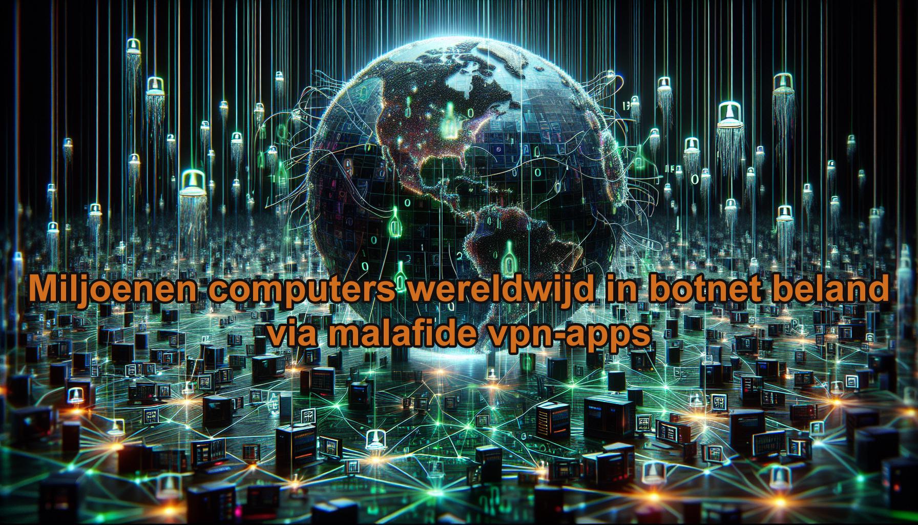 Meer informatie over "Miljoenen computers wereldwijd geïnfecteerd door malafide VPN-apps"