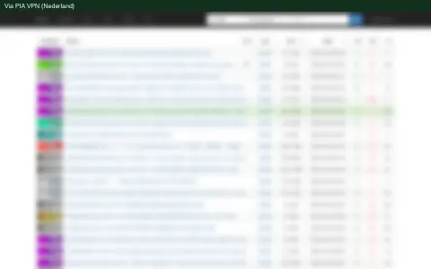Screenshot van Nyaa (vervaagd) bij de test van 29 oktober 2026