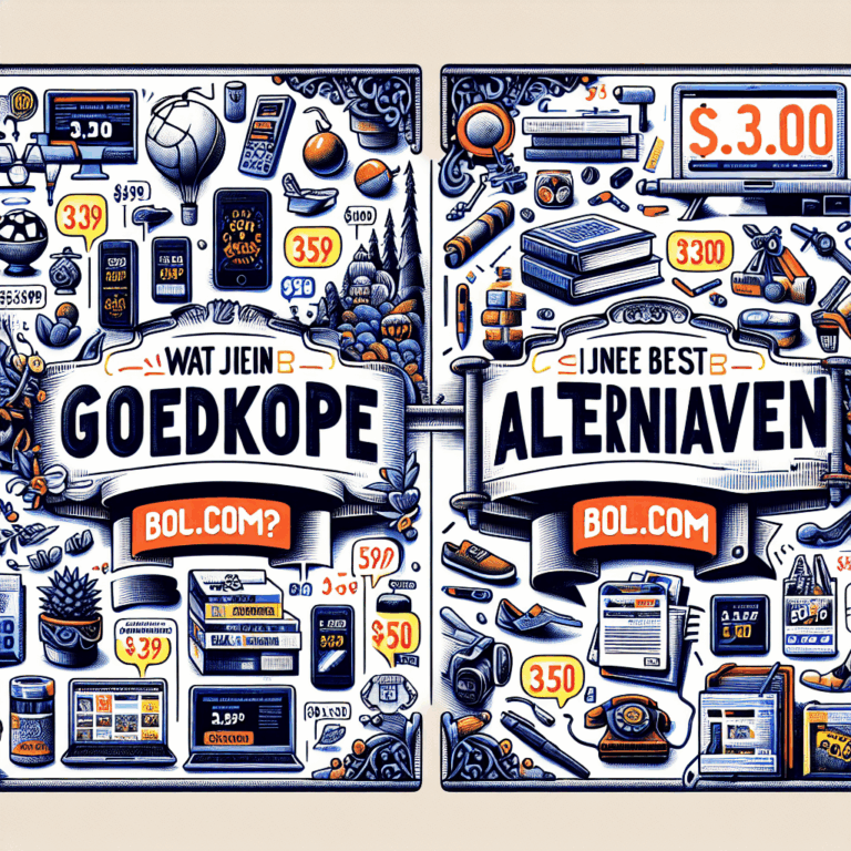 Wat zijn de beste goedkope alternatieven voor bol.com?