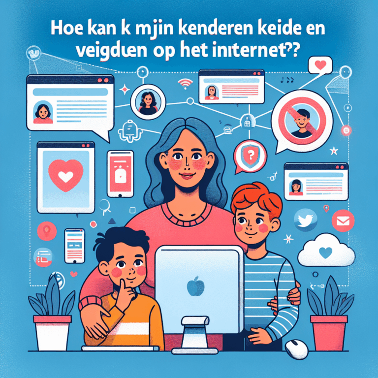 Hoe kan ik mijn kinderen veilig houden op het internet?