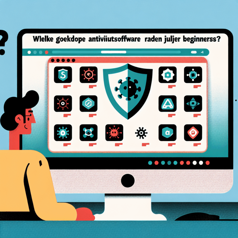 Welke goedkope antivirussoftware raden jullie aan voor beginners?
