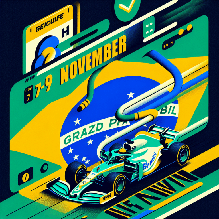 Hoe kan ik de Grand Prix van Brazilië gratis en veilig via VPN kijken op 7-9 november?