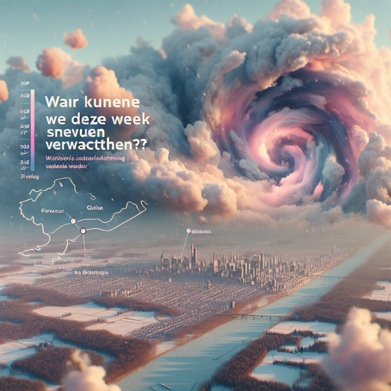 Waar kunnen we deze week sneeuwbuien verwachten?