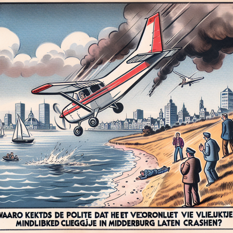 Waarom denkt de politie dat de piloot van het verongelukte vliegtuigje in Middelburg bewust heeft laten crashen?